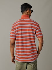 Aubin Blair Yarn Dyed Pique Polo Shirt - Image 2 of 6