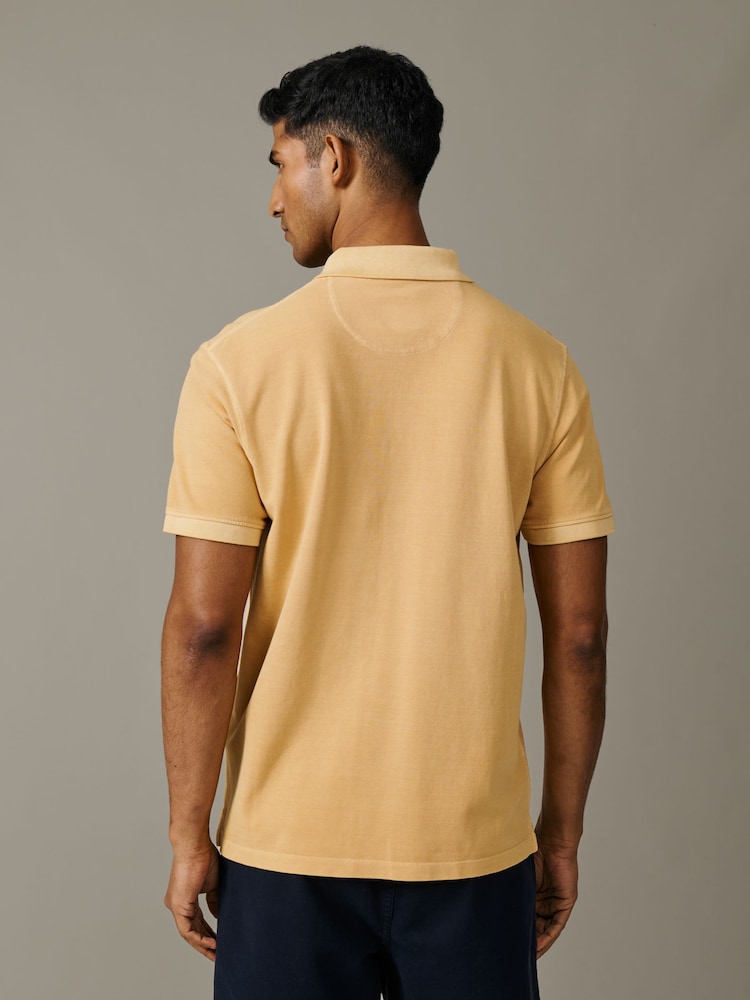 أصفر - قميص بولو بيكيه Lusby من Aubin - صورة 2 من 5