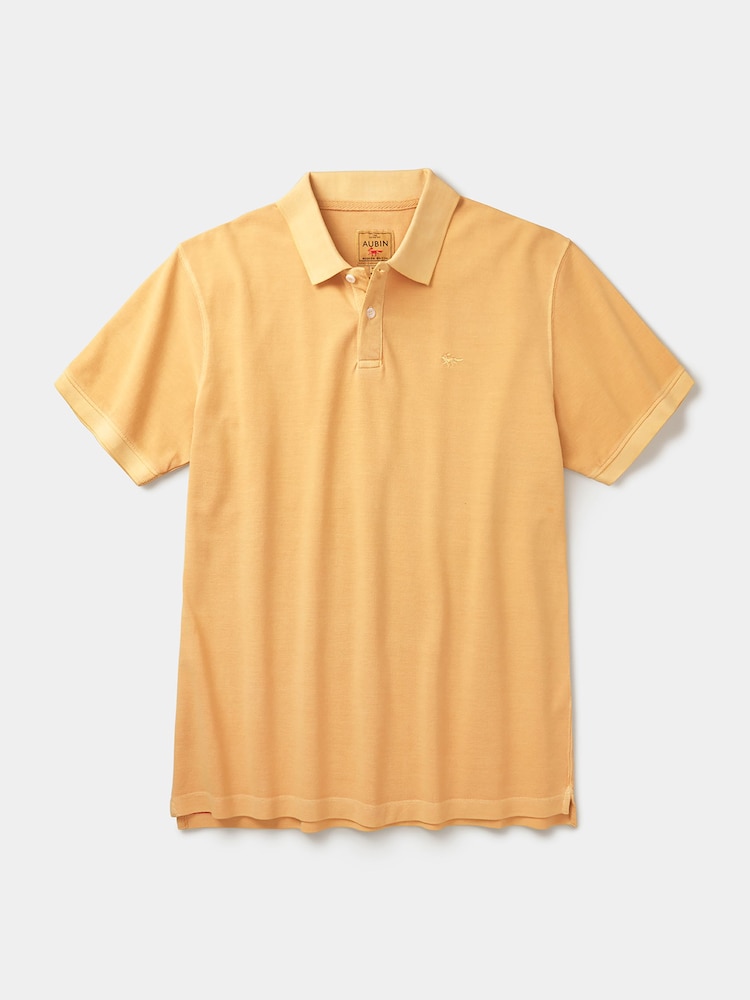 أصفر - قميص بولو بيكيه Lusby من Aubin - صورة 5 من 5