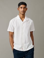 Aubin Brambling Seersucker Short Sleeved Shirt - Image 1 of 5