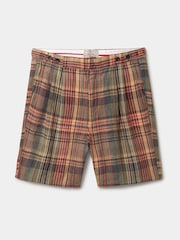 Aubin Lind Double Pleat Linen Shorts - Image 5 of 5