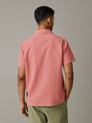 Aubin Brambling Seersucker Short Sleeved Shirt - Image 2 of 5