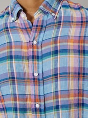 Aubin Croyland Madras Checked Shirt - Image 4 of 5