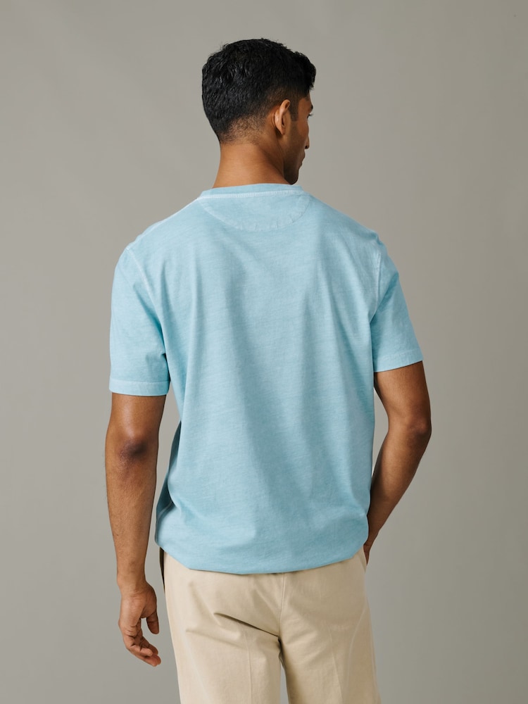Aubin Hareby Garment Dyed Pocket T-Shirt - Image 2 of 5
