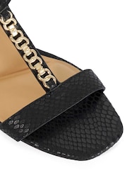 Dune London Black Josina Block Heeled Sandals - Image 6 of 6