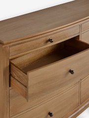 Light Natural Madeline Solid Mango Wood 8 Drawer Chest of Drawers - Image 10 of 12