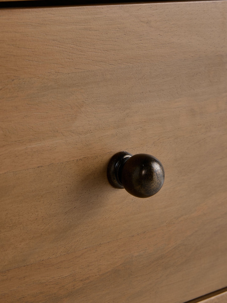 Light Natural Madeline Solid Mango Wood 8 Drawer Chest of Drawers - Image 12 of 12 Light Natural Madeline Solid Mango Wood 8 Drawer Chest of Drawers - Image 12 of 12