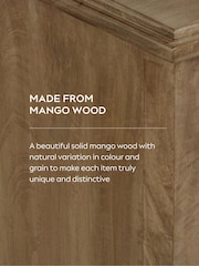 Light Natural Madeline Solid Mango Wood 8 Drawer Chest of Drawers - Image 5 of 12