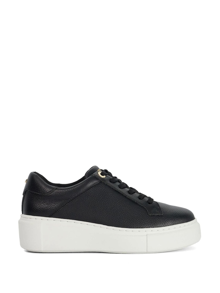 Dune London Black Evienne Trainers - Image 2 of 6