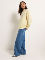PixieGirl Petite Yellow Snoopy Buttercup Sweatshirt - Image 3 of 5
