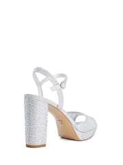 Dune London Metallic Mesmerizing Smart Sandals - Image 3 of 5