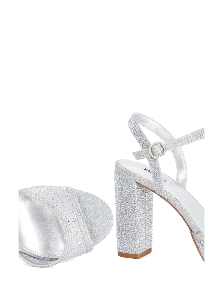 Dune London Metallic Mesmerizing Smart Sandals - Image 5 of 5 Dune London Metallic Mesmerizing Smart Sandals - Image 5 of 5
