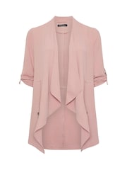Evans Pink Airflow Waterfall Jacket - Image 5 of 5