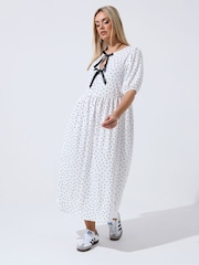 Yours Curve שמלה עם עיטור פפיון, סדרת Limited - תמונה 2 מתוך 5