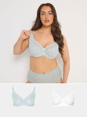 Yours Curve מארז של 2 חזיות תחרה, דגם Swirl - תמונה 1 מתוך 7