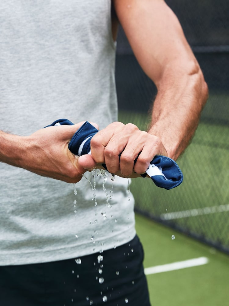 Dock & Bay Whitsunday Blue Travel Cooling Workout Gym Quick Dry Towel - Image 1 of 6