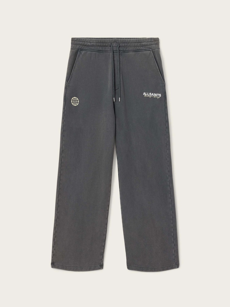 AllSaints Black Emblem Sweatshirt Trousers - Image 7 of 7