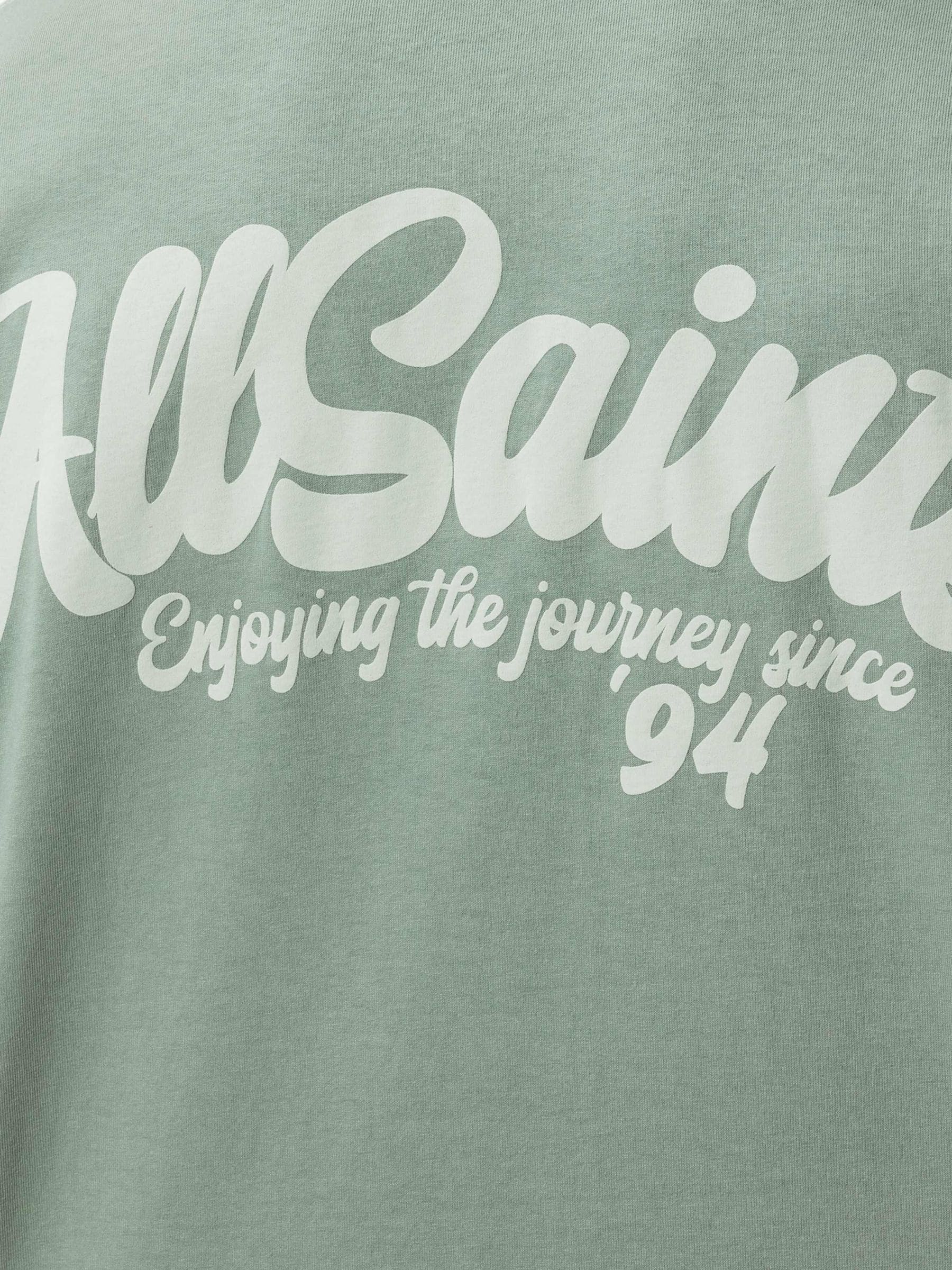 Comprar Verde - Camiseta de manga curta e gola redonda AllSaints