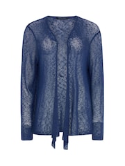 M&Co Blue Popcorn Cardigan - Image 5 of 5