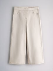 The Set Wide Leg Pull On Jeggings 3 Pack Purple/Lilac/Cream - Image 2 of 6