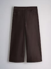 The Set Wide Leg Pull On Jeggings 3 Pack Purple/Lilac/Cream - Image 4 of 6