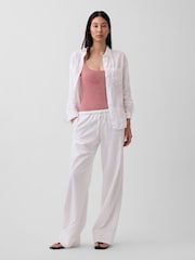 Gap Oversize-Leinenhemd - Bild 3 von 5