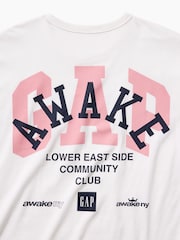 Gap x Awake NY White Relaxed Logo T-Shirt - Image 6 of 6