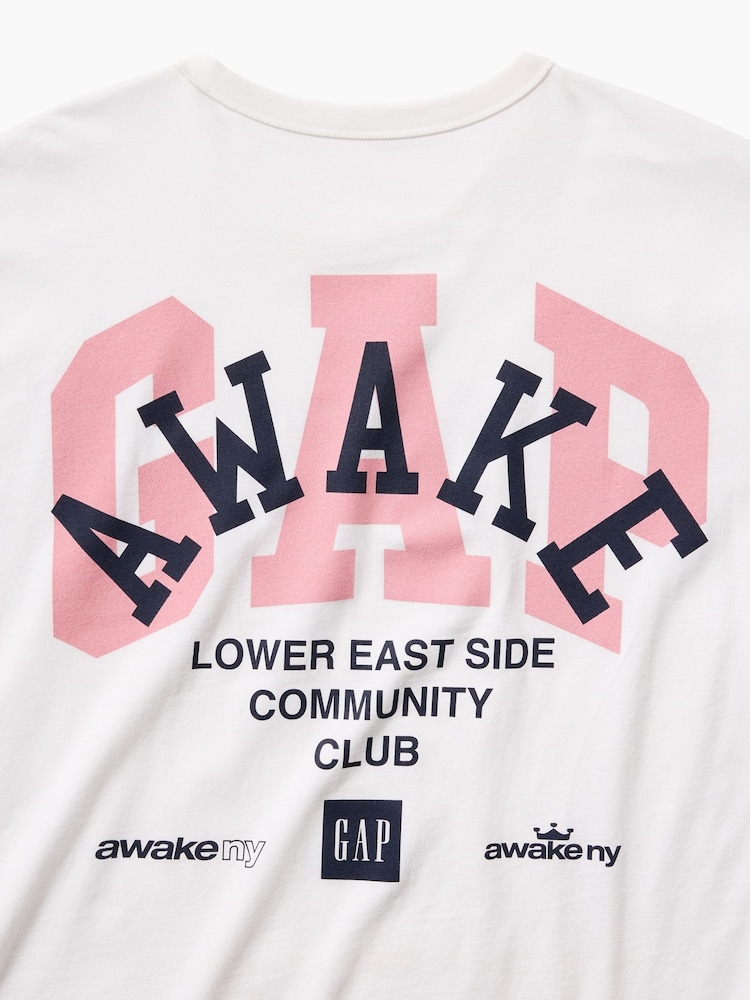 Gap x Awake NY White Relaxed Logo T-Shirt - Image 6 of 6