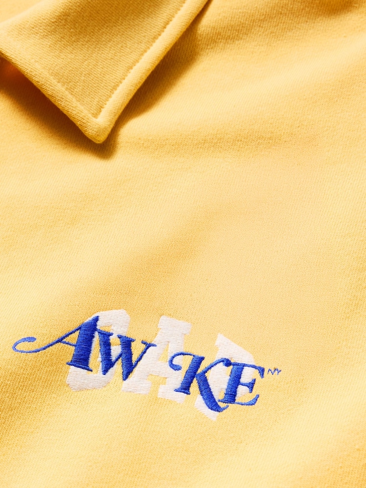 Gap x Awake NY Yellow Heavyweight Oversized Quarter-Zip Jumper - Image 5 of 5 Gap x Awake NY Yellow Heavyweight Oversized Quarter-Zip Jumper - Image 5 of 5
