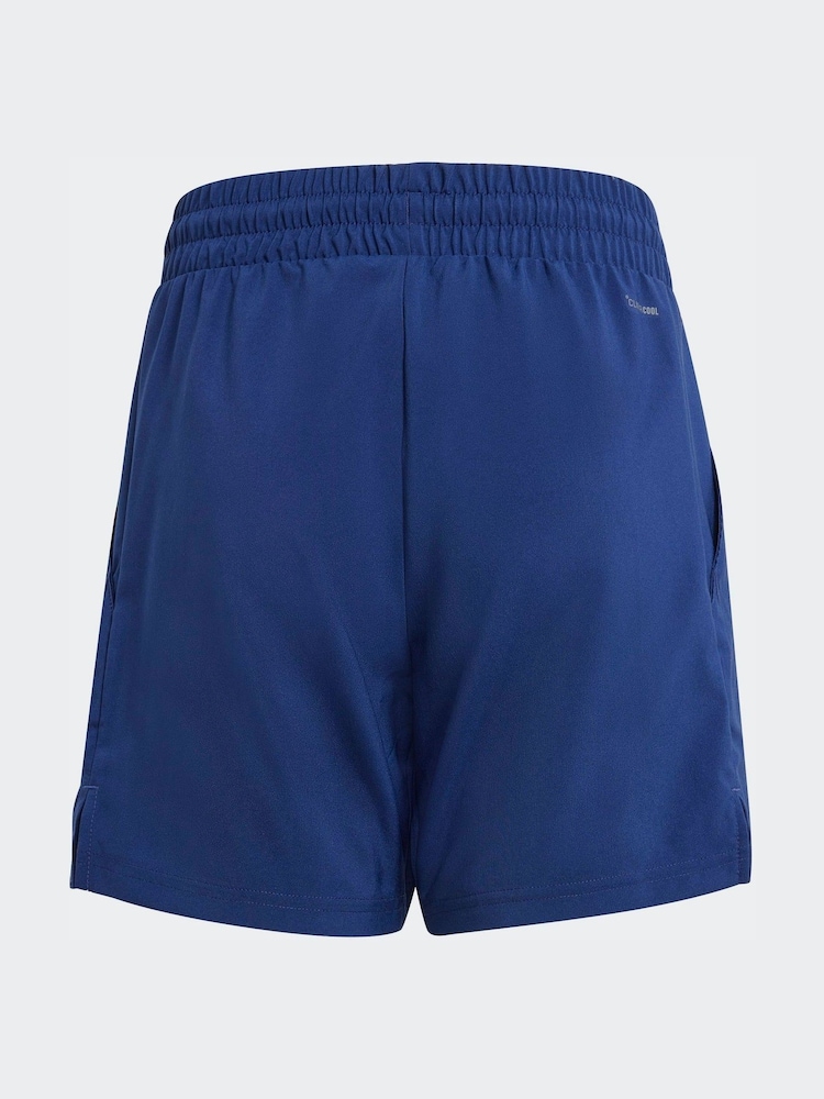 adidas Blue Club Tennis Shorts - Image 2 of 5 adidas Blue Club Tennis Shorts - Image 2 of 5