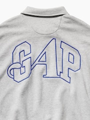 Gap x Awake NY Grey Heavyweight Oversized Quarter-Zip Jumper - Image 6 of 6