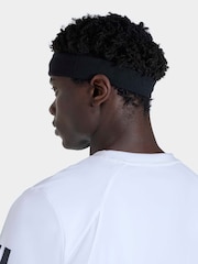 adidas Black Tennis Headband - Image 4 of 4