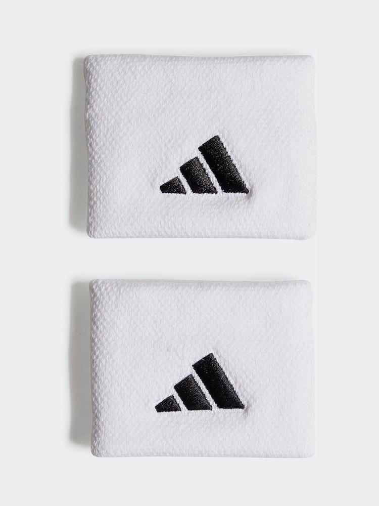 adidas Black Tennis Wristband - Image 1 of 3