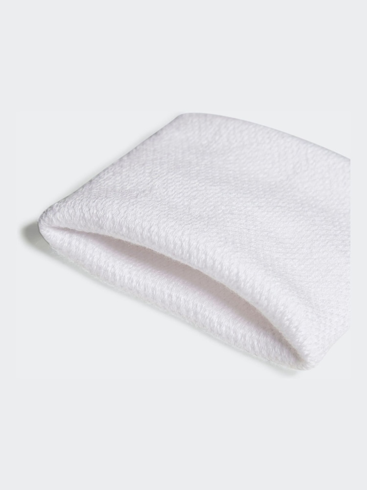 adidas Black Tennis Wristband - Image 2 of 3