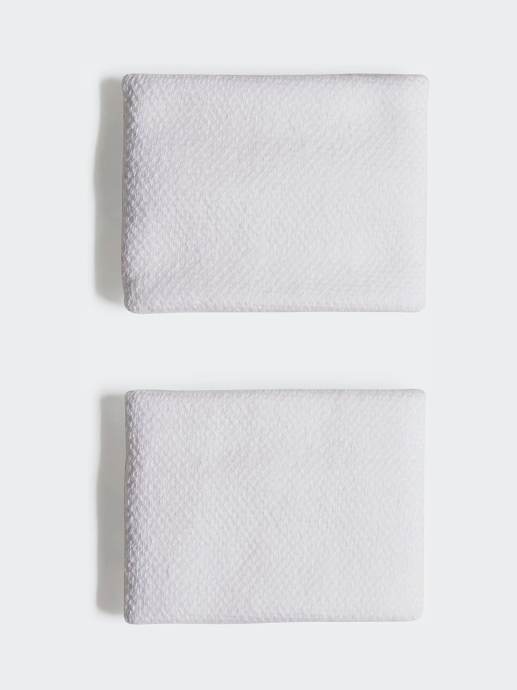 adidas Black Tennis Wristband - Image 3 of 3