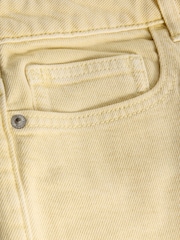 White Stuff Yellow Tia Wide Leg Crop Jeans - Image 6 of 6