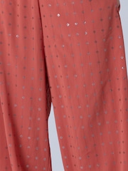 Religion Orange Embellished Kara Balloon Trousers - Image 6 of 8
