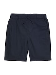 Lyle & Scott Blue Linen Blend Shorts - Image 5 of 7