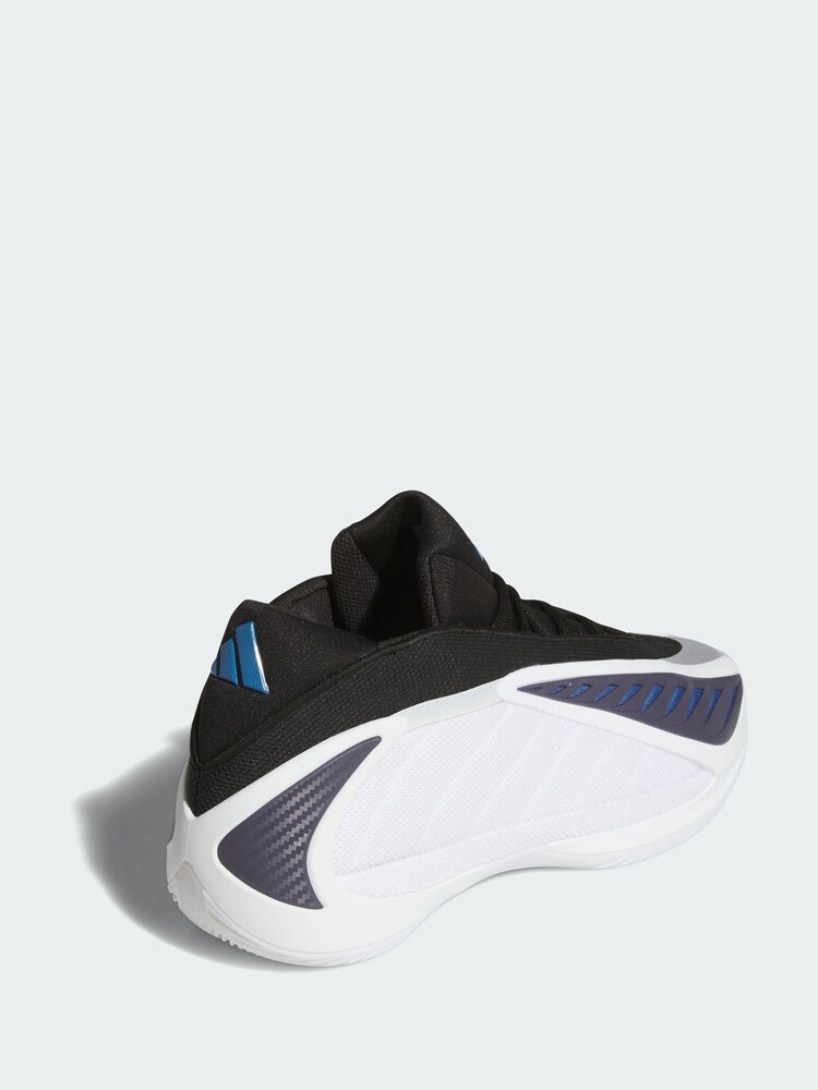 adidas White Anthony Edwards 2 Shoes - Image 2 of 4 adidas White Anthony Edwards 2 Shoes - Image 2 of 4