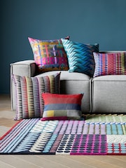 Margo Selby Pink Motion Cushion - Image 2 of 4