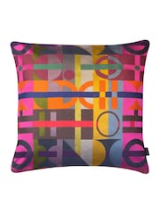 Margo Selby Pink Motion Cushion - Image 3 of 4