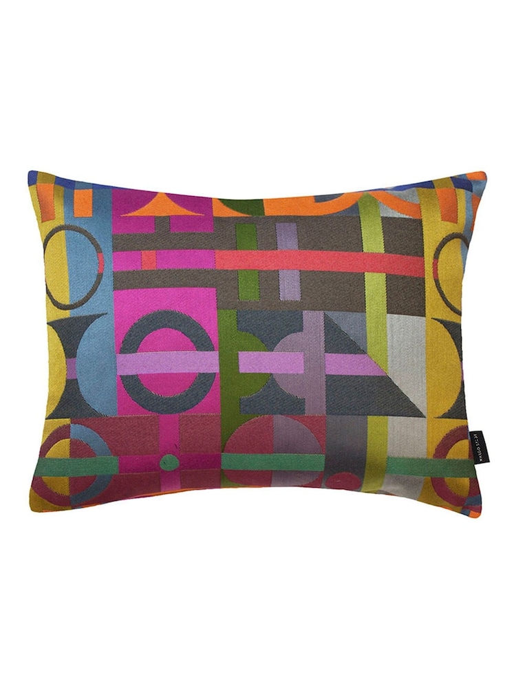 Margo Selby Pink Motion Cushion - Image 4 of 4
