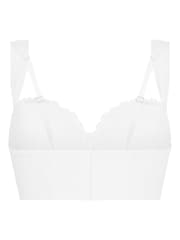 Hvit - Hunkemöller Polstret Dyp Uten Bøy BH fra Lange linjer-kolleksjon - Bilde 3 av 3