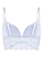 Hunkemöller Blue Laila Padded Underwired Longline Bra - Image 5 of 5