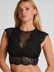 Hunkemöller Black Valora Bralette - Image 1 of 5