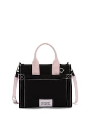 Victoria's Secret Pink Black Tote Bag - Image 1 of 2