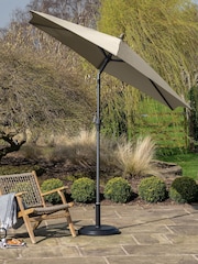 Pacific Champagne Riva Round Garden Parasol - Image 2 of 6