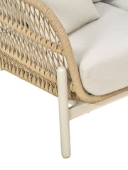 Pacific Latte Martic Outdoor Corner Seating Set - Image 4 of 6