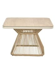 Pacific Latte Martic Outdoor Corner Seating Set - Image 5 of 6