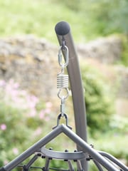 Pacific Anthracite Lyon Outdoor Hanging Single Chair - Image 4 of 6